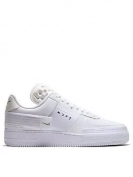 Image of Nike Air Force 1 Type - White/Black