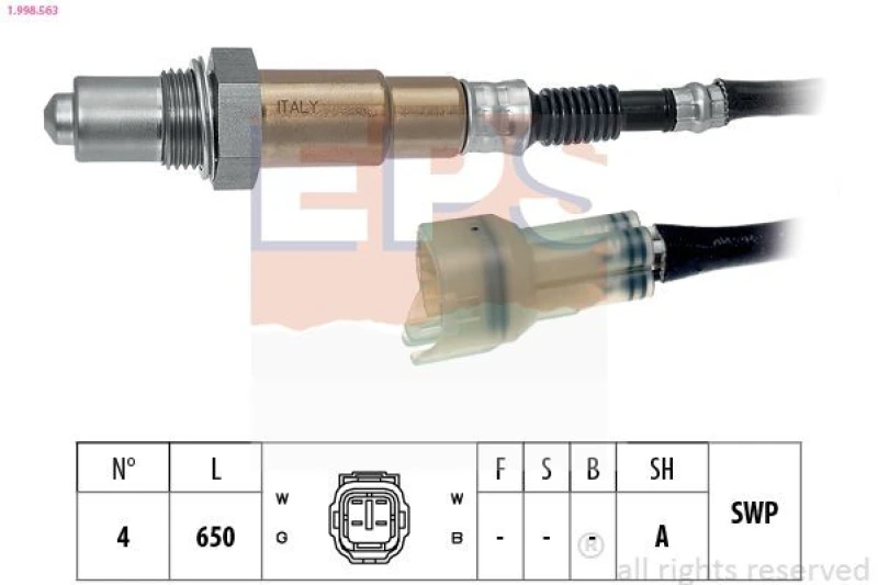 Image of EPS Lambda sensor EPS 1.998.563
