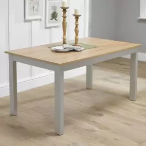 image of Cotswold 4-6 Seater Dining Table Grey