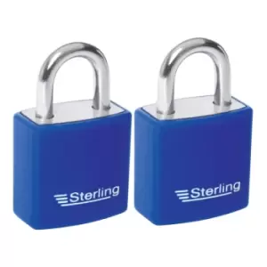 Image of Sterling Security Products Apl222P Padlocks Alumin 2X 20Mm