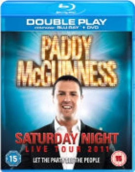 Image of Paddy McGuinness: Saturday Night Live Tour 2011 - Double Play (Bluray and DVD)