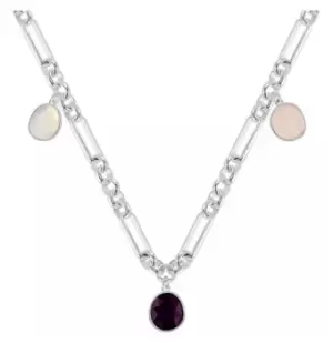 Image of Radley RYJ2423S Multicoloured Stone Charm Silver Jewellery