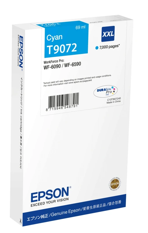 Image of Epson C13T90724N Ink Cart 7K pages EPT90724N EXREPT90724N