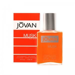 image of Jovan Musk Aftershave Cologne Splash 118ml