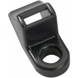 Image of Cable mount Screw fixing UV proof weather proof Black