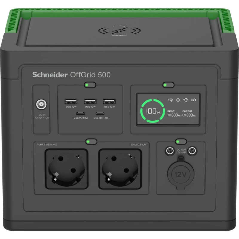 Image of APC APC PPS500-GR portable power station Lithium-Ion (Li-Ion) 749 W 5.5 kg PPS500-GR