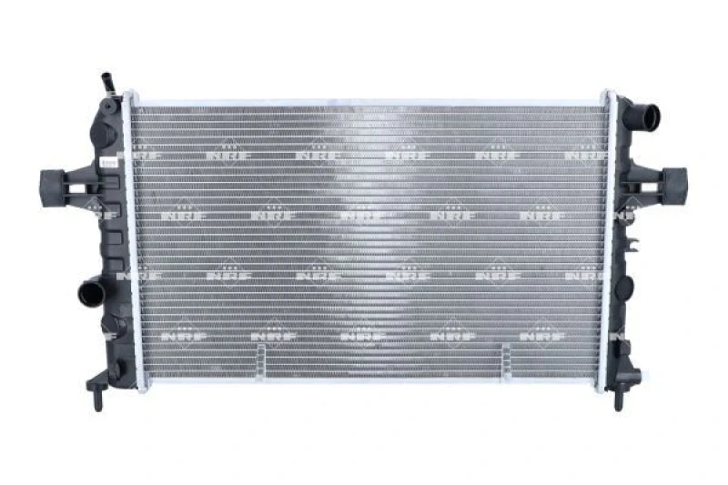 Image of NRF 54668 Engine radiator Brazed cooling fins, Aluminium, with rubber grommet Aluminium Radiator,engine cooling (470)