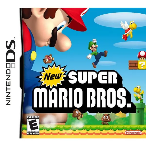 image of New Super Mario Bros Nintendo DS Game