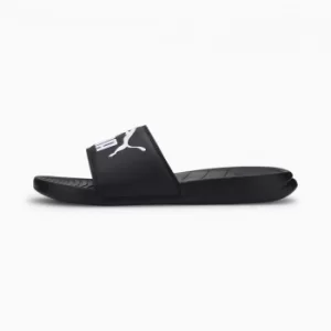 Image of Womens PUMA Popcat 20 Sandals, Black/White Size 10 Shoes