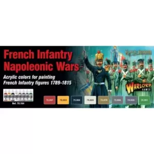 Image of French Napoleonic Paint set (8) (Boxed Vallejo)