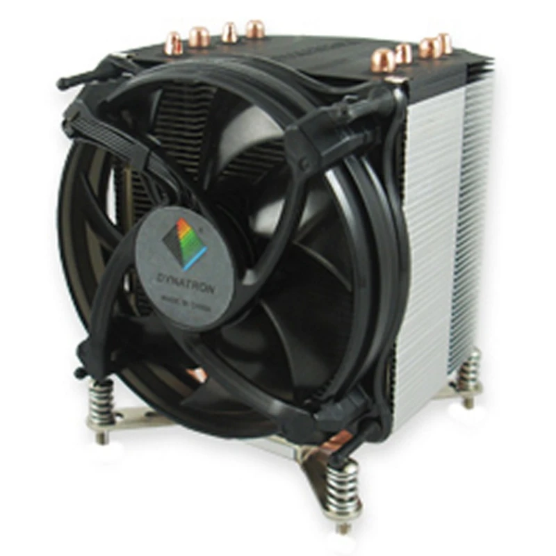 Image of Inter-Tech K-17 Processor Cooler 9.2cm Aluminium. Black