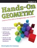 Image of hands on geometry constructions with straightedge and compass grades 4 6