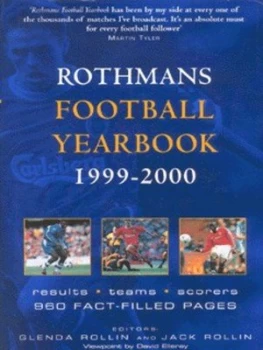 Image of Rothmans Football Yearbook 1999-2000 by Glenda Rollin Hardback