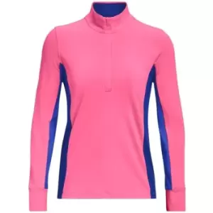 Image of Under Armour Storm Midlayer Zip Top Womens - Pink