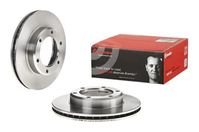 Image of BREMBO Brake disc BREMBO 09.5866.10