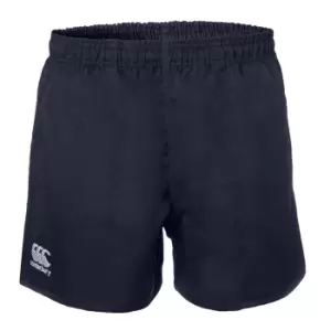 image of Canterbury Mens Professional Elasticated Sports Shorts (M) (Navy)