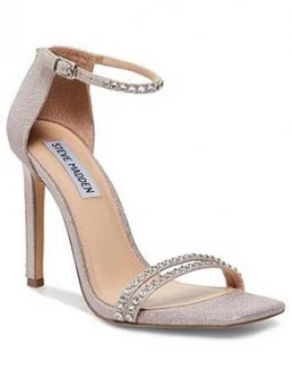 Image of Steve Madden Collette Heeled Sandals - Blush, Size 8, Women