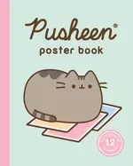 Image of pusheen poster book 12 cute designs to display