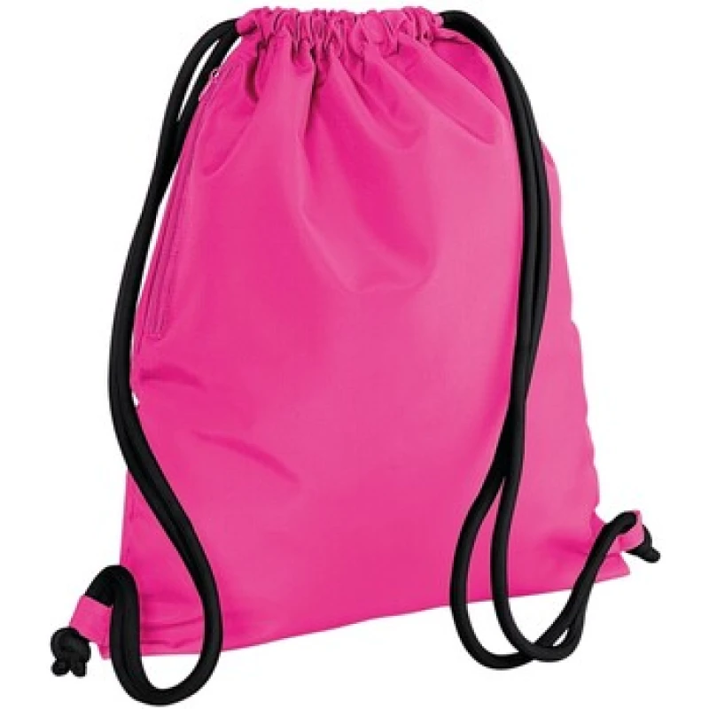 Image of Bagbase Icon Drawstring Bag in Fuchsia Fuchsia Unisex