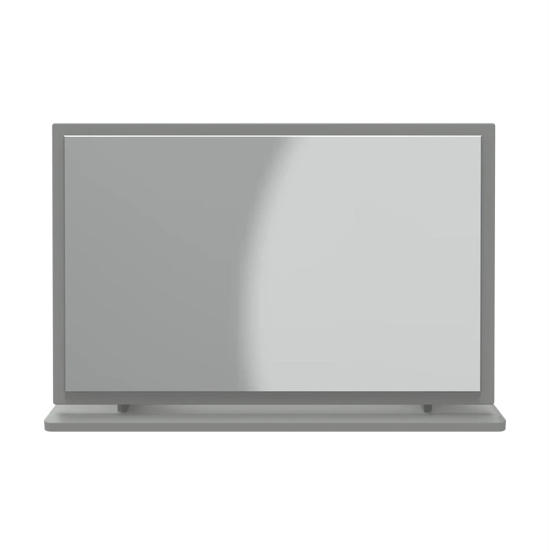 Image of Helmsley Large Mirror In Dusk Grey (Ready Assembled)