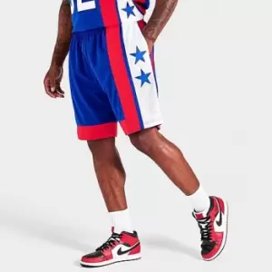 image of Mens Mitchell & Ness Philadelphia 76ers NBA Dr. J Swingman Shorts