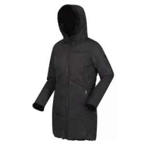 image of Regatta Caileigh Quilted Coat - Black