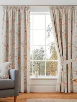 image of Fusion Jeannie Pencil Pleat Lined Curtains