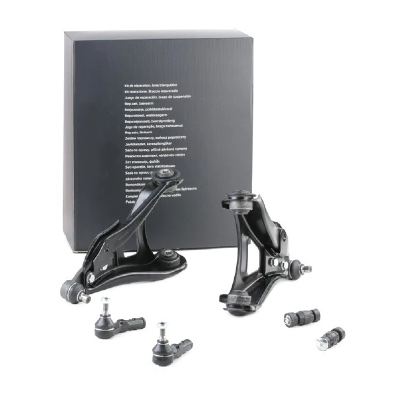 Image of RIDEX 772S0264 Control arm repair kit Front Axle, Control Arm Suspension Kit (772)