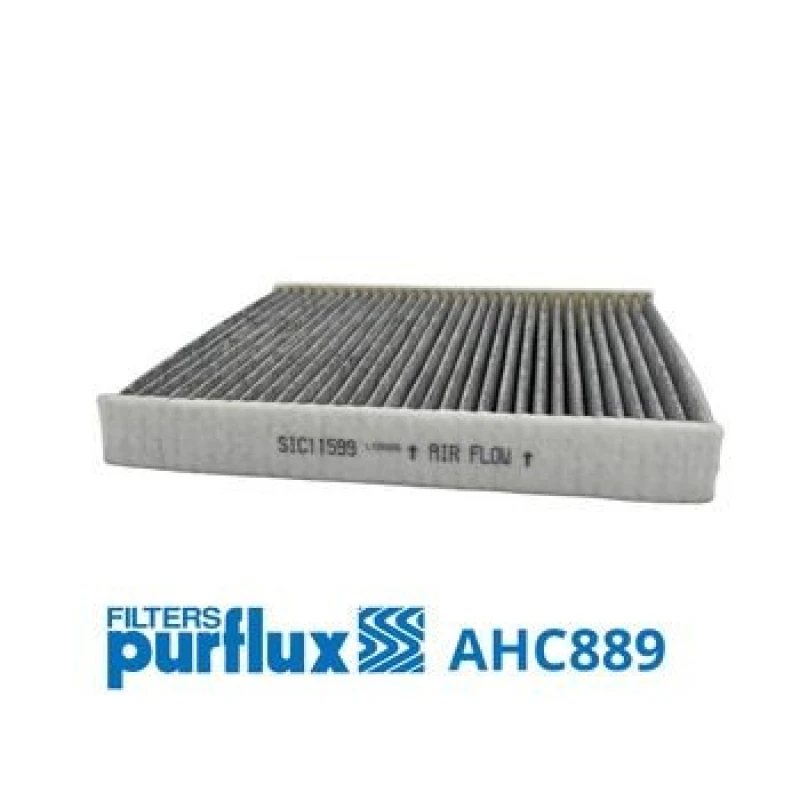 Image of PURFLUX AHC889 Pollen filter Activated Carbon Filter Filter,interior air (424)