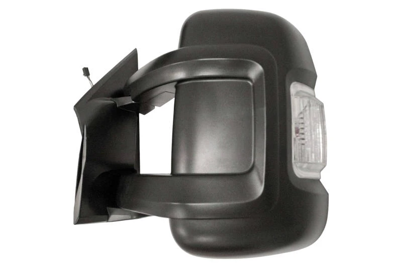Image of PRASCO FT9307114 Wing mirror Left, black, Electric, Convex Outside Mirror (50)