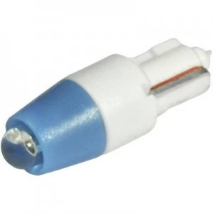Image of LED bulb W2 x 4.6d Blue 24 Vdc 24 V AC 480 mcd CML