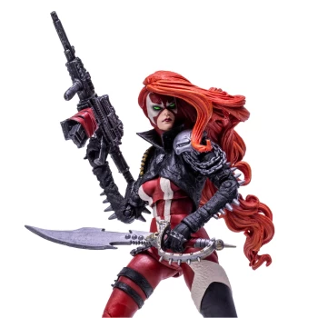 image of McFarlane Spawn 7 Deluxe Action Figure - She-Spawn