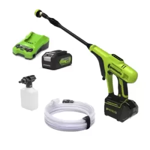 image of Greenworks 24V Cordless Handheld Pressure Washer Kit with 4Ah Battery - Garden & Outdoor