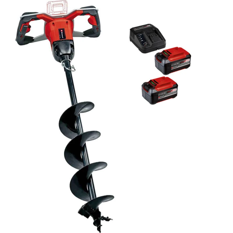Image of Einhell Professional GP-EA 18/150 Li BL 18v Cordless Brushless Earth Drill Auger GP-EA 18/150 Li BL Batteries: 2 x 5.2ah Li-ion