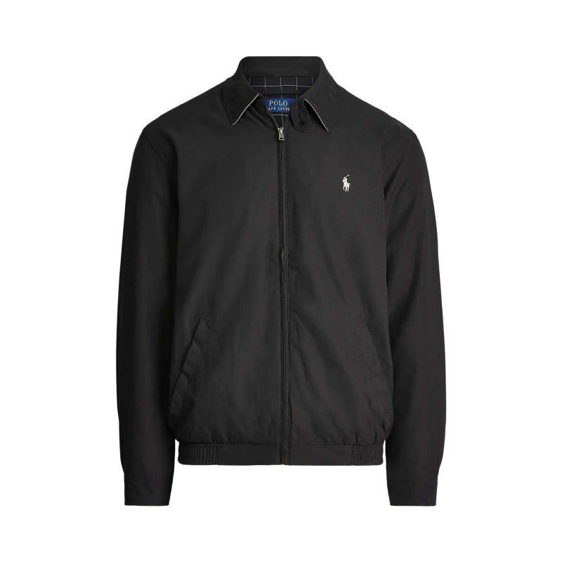 Image of Polo Ralph Lauren Mens Bi-Swing Cotton Water Resistant Harrington Jacket RL Black male XL