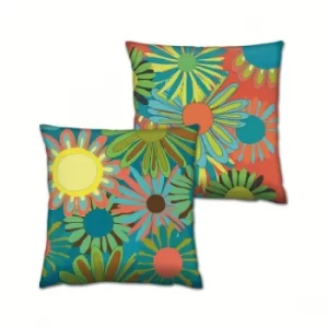 Image of AB-4606-4605 Multicolor Cushion Set (2 Pieces)
