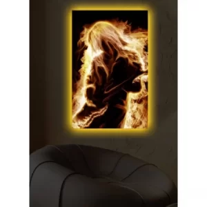 Image of 4570DACT-14 Multicolor Decorative LED Lighted Canvas Painting
