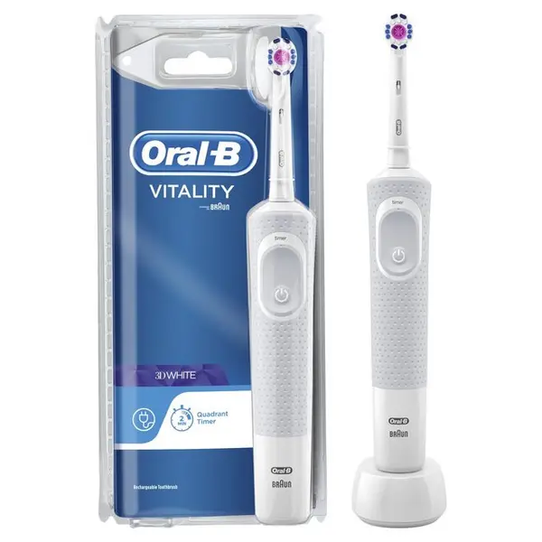 image of Braun Oral B 3D White Vitality Pro Electric Toothbrush