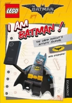 image of THE LEGO BATMAN MOVIE I Am Batman The Dark Knights Activity Journal by Egmont Publishing UK