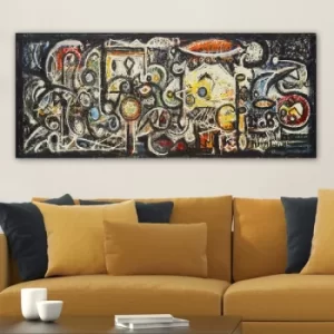 Image of YTYMDRN146_50120 Multicolor Decorative Canvas Painting