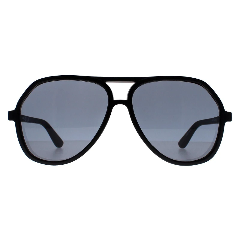 Image of Guess Aviator Black Grey GF0217 Black