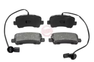 Image of MASTER-SPORT Brake pad set Premium incl. wear warning contact 13046048582N-SET-MS Brake pads,Brake pad set, disc brake OPEL,RENAULT,NISSAN