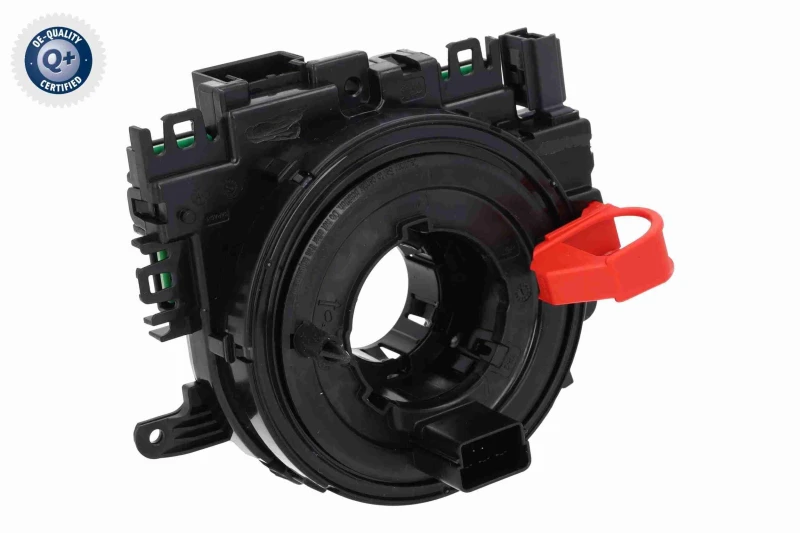 Image of Clock spring for steering wheel VEMO V10-72-9911