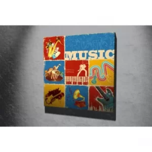 Image of KC008 Multicolor Decorative Canvas Painting