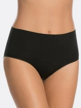 Image of Spanx Spanx Everyday Shaping Medium Control Brief - Black, Size S, Women