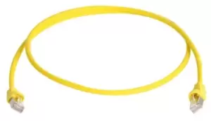 Image of Telegartner MP8 FS 600 LSZH-2,0 networking cable Yellow 2 m