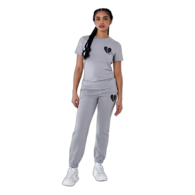 Image of Project X Paris Womens broken heart t-shirt Project X Paris Gris Female XS