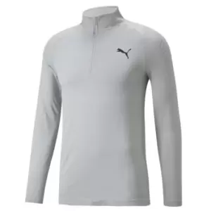 Puma Formknit Seamless half Zip - Grey