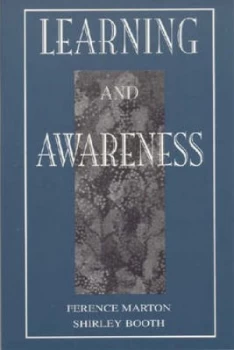 Image of Learning and Awareness by Ference Marton Book