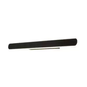 Image of Luminosa Dunkirk Wall Lamp, 24W LED, 4000K, 1000lm, Satin Black